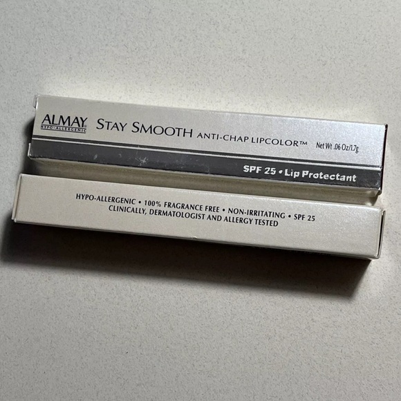2x ALMAY Stay Smooth Anti-Chap Lipcolor with SPF 25 - Lip Protectant #39 DEEP - Picture 5 of 7